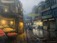 Zulfiqar Ali Zulfi, 30 x 40 Inch, Oil on Canvas, Landscape Painting-AC-ZUZ-106